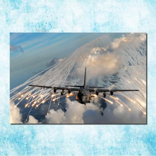 Fighting Aircraft Army Art Silk Canvas Poster 13x20 24x36 Inches Pictures For Room Wall Decoration -001