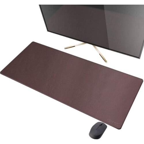 Cennbie Large PU Leather Mouse Pad 90x40CM Desk Mats Mechanical Keyboard Pad Extended Mouse Pad for Office ,Household,Gaming