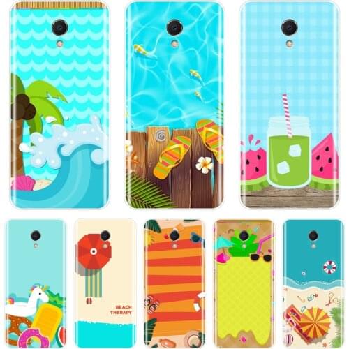 TPU Phone Case For Meizu M6 M5 M3 M2 Note Silicone Soft Travel Beach Summer Back Cover For Meizu M2 M3 M3S M5 M5C M5S M6 M6S M6T