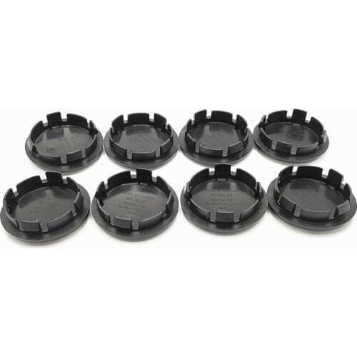 65mm Black Car Wheel Center Caps Hub Cover For Touran Beetle Golf Bora Sharan Tiguan 3B7601171 3B7 601 171