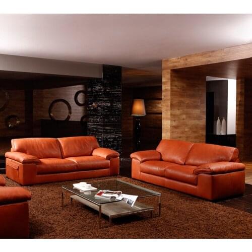 High quality genuine leather sofa modern Nordic couch living room sofa furniture home feather sofa set 1+2+3 seater muebles de s