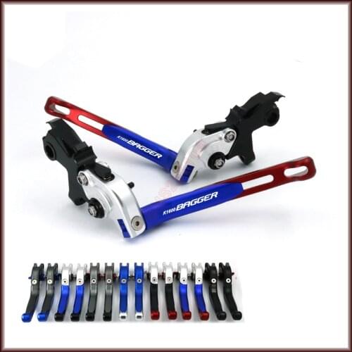 For BMW K1600 Bagger K1600Bagger 2017-2018 Motorcycle Accessories Folding Extendable Adjustable Brakes Clutch Levers CNC