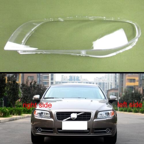 For Volvo S80 S80L 2009 2010 2012 2013 2014 2015 Transparent Lampshade Headlamp Cover Lamp Shade Car Headlight Shell Cover Lens