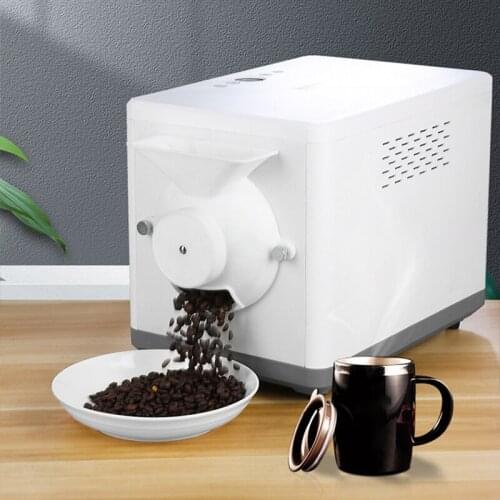 Electric Coffee Roasting Machine Household Fried Sesame Peanuts Machine With Automatic Setting Time 1600w 100V 220V