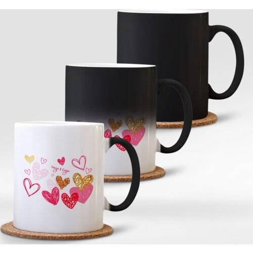 Personalized Magic Mug Cup (Valentines Day Temalı-54)