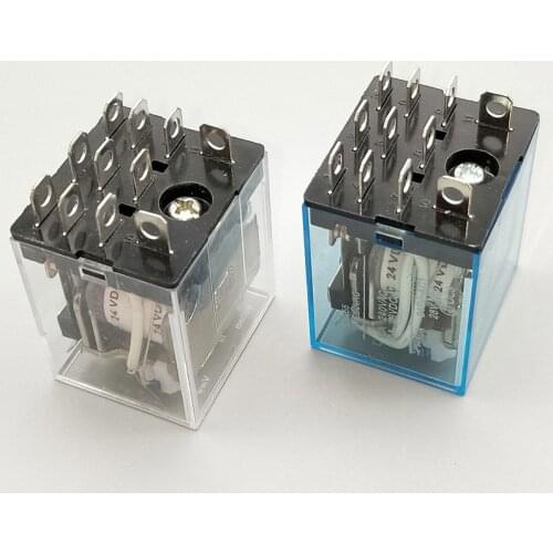 1 PCS HH63P LY3 LY3NJ JQX-13F relay 220v 24v 12v 12 volt AC/DC 10A 11PIN silver contact Electromagnetic coil Micro Mini Relay