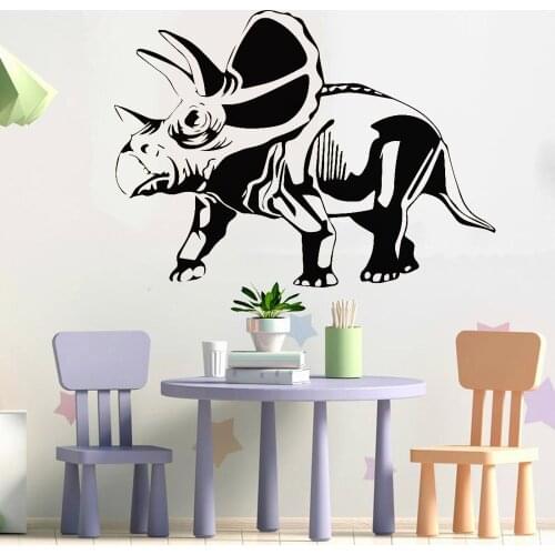 Dinosaur Wall Sticker Decor Nursery Vinyl Child Room Home Interior Wall Decals Art Removable Kids Playing Room Wall Paper Y372