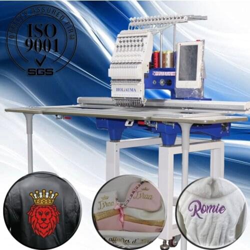 Customized HOLiAUMA Single head 1501L Computerized Embroidery Machine With Spare Parts Price