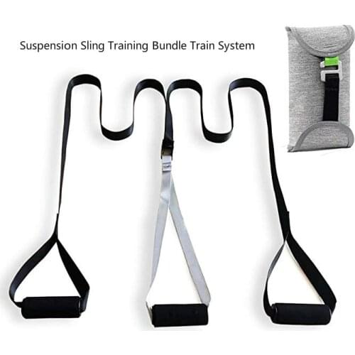 Portable Pocket Monkii Fitness Resistance Bands Travel Hanging Belt Workout Suspension Exercise Pull Rope Straps Training Band