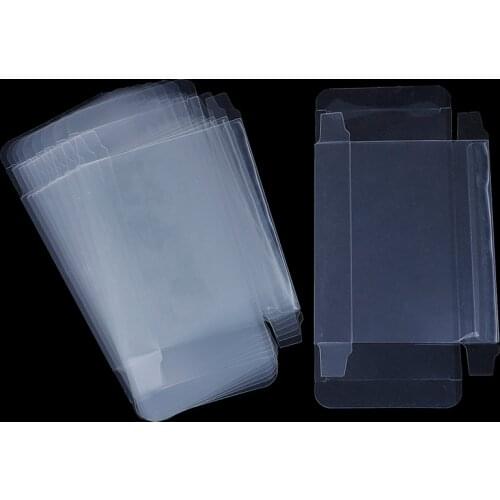 10pcs/lot Clear Transparent Carts Box Case For Nintend N64 Cartridge CIB Protectors