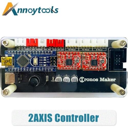 GRBL1.1 2Axis Controller Board Stepper Motor Control Double Yaxis Support Servo For GRBL Laser Engraving Machine
