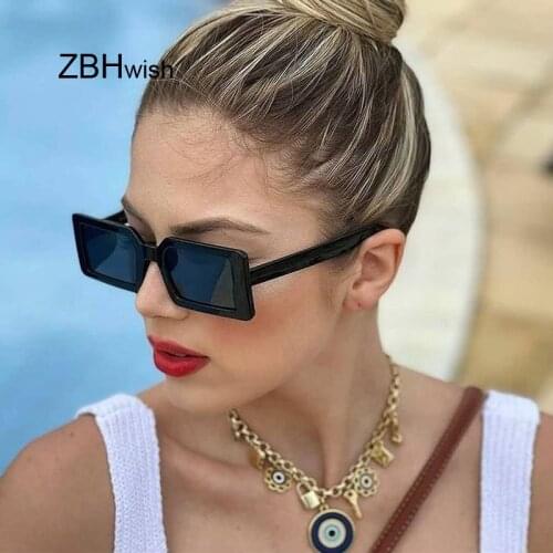 2021 Black Square Sunglasses Women Brand Designer Glasses For Women/Men Vintage Luxury Eyewear Women Gafas De Sol Mujer