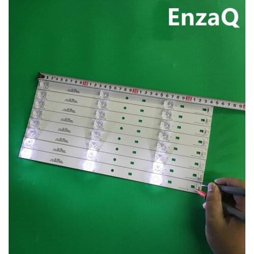 LED Backlight Lamp strip 3 lamp For 202006-DS40M6200-01 DS40M62-DS01-V02 V03 DSBJ-WG B40C61 40X 3V/LED