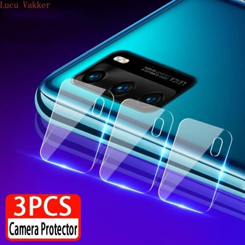 3pc Tempered Glass Camera Lens Protector on The for Huawei P40 Pro Plus P40 Lite E P40lite P40pro P 40 HD Safety Protective Film