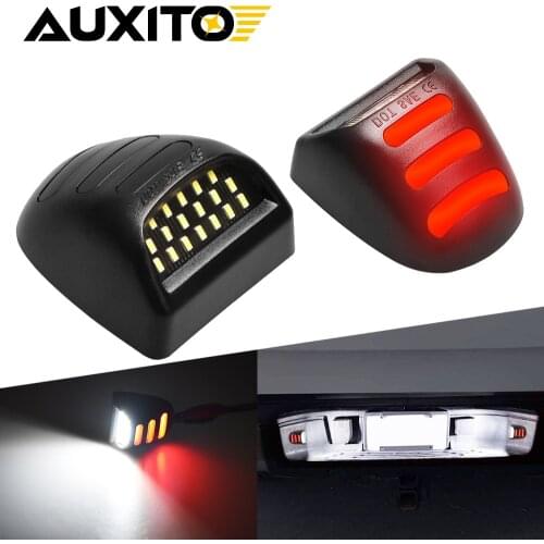 2x Error Free Led License Plate Light For Chevrolet Avalanche Silverado 1500 2500 3500 Tahoe Traverse Number Plate Auto Lamp