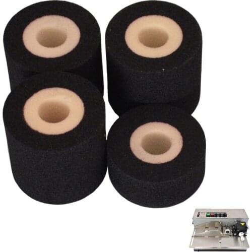 36*32mm black hot ink roll used on AT1100A coding machine
