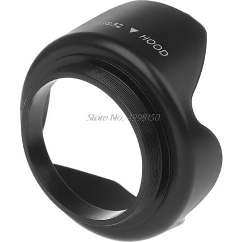 77/72/67/62/58/55/52/49mm Screwed Flower Petal Sunshade Lens Hood For Nikon Canon Sony DSLR Camera Dropship