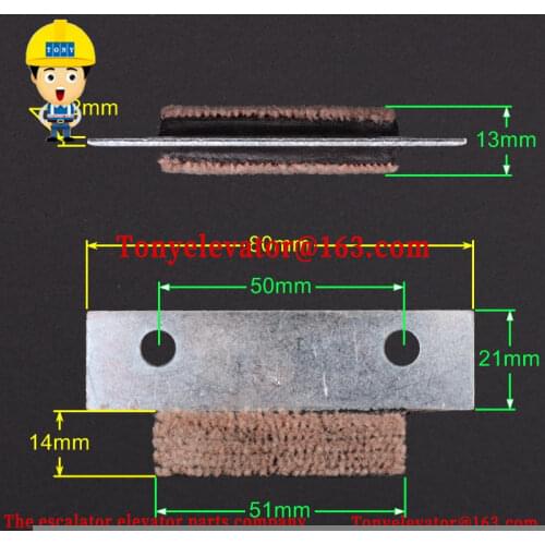 Elevator Door Slider Elevator Accessories Felt Basement