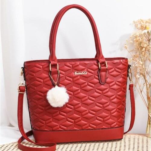 Large Tote Bags Fashion Luxury Ladies Handbags Female Pu Leather Shoulder Bags High Quality Female Bag Messenger Bags Sac A Main