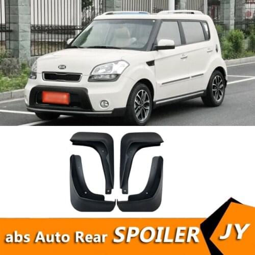 For Kia Soul 2010-2012 Mudflaps Splash Guards Front With color and rear Mud Flap Mudguards Fender Modified special