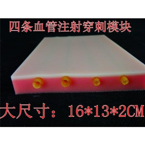 Pure Silicone Skin Venipuncture Module Intravenous Injection Training Skin Model Medical Supplier