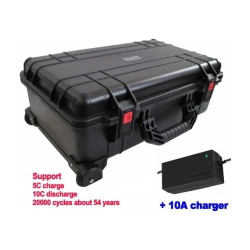 GTK 24v 90Ah LTO battery pack with BMS 10S for 2000W Electric Bike Bicycle E-scooter hub motor+10A Charger