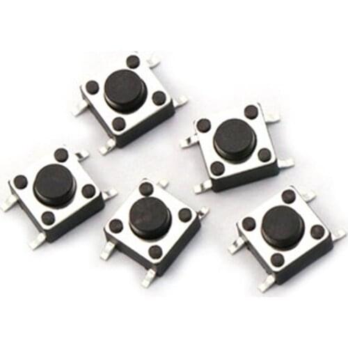 6 * 6 * 4.3 micro touch switch patch inching switch key switch (50pcs)