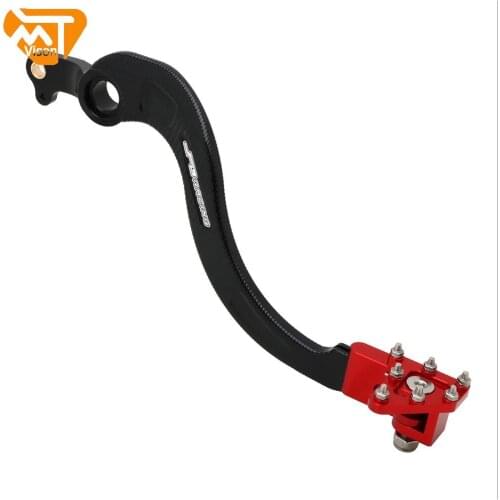 Motorcycle Aluminum Rear Foot Brake Pedal Lever For HONDA CRF250R 2004-2021 CRF450R 2005-2021 CRF450RX 2017-2021