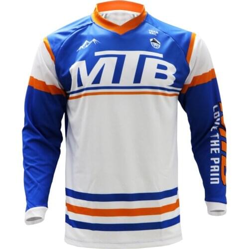 Motorcycle Jersey FOR MTB DH MX Bicycle Cycling Bike downhill fit STEAMLINE Jersey Fast Dry Smooth