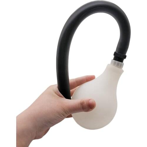 Newest Medical Materials Silicone Vaginal Cleaner Tool for Women Anal cleaner safe Rectal Syringe Stream Douche Enema Colon