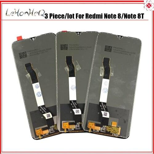 Wholesale 3 pieces / lot for Xiaomi Redmi Note 8 Note8 LCD screen display with touch assembly
