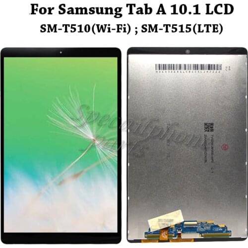 ORIGINAL 10.1inch For Samsung Galaxy Tab A 10.1(2019) T510 WIFI SM-T510 T510N LCD Display Touch Screen Assembly T515 LTE