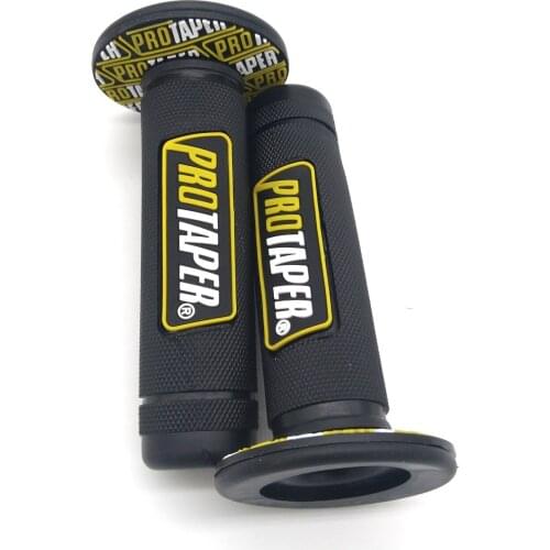 Handle Grip Dirt Pit Bike Motocross Protaper Motorcycle Rubber Gel Hand Grips FOR SUZUKI BANDIT GSF1250 KTM Bajaj PulsaR 200