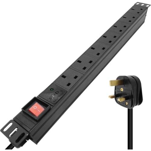 13A UK 7AC power surge protector extension board British regulatory plug adapter SPD Lightning protection