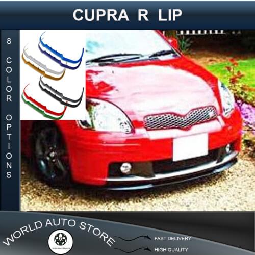 For toyota yaris mk1 front lip universal spoiler lip bumper 3 piece free fast shipping designed full harmony body kit design