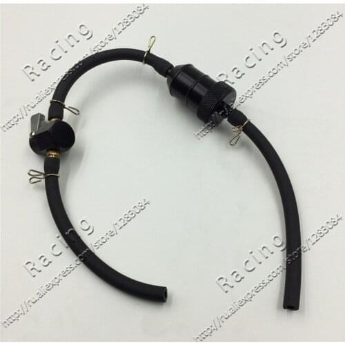 Emas Fit Universal untuk semua skuter sepeda motor trail motor 1/4 '' 6 mm bensin Gas Inline Fuel Filter oli
