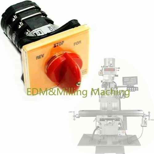 CNC Milling Machine Part Forward Reverse 3 Phase Motor Mill Switch For Durable AC 50-60HZ For BRIDGEPORT