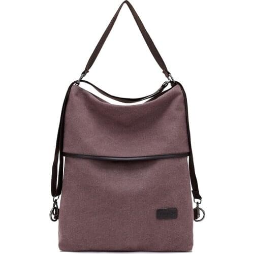 2021 New 6 Color Multifunction Canvas Bags High Quailty Casual Fashion Women Bags Large Capacity Travelling Bag For Women