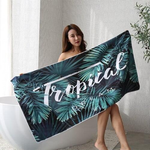 Quick Dry Towel Portable Ultralight Breathable Bath Towel Beach Camping Hiking Swimming Beach Towel
