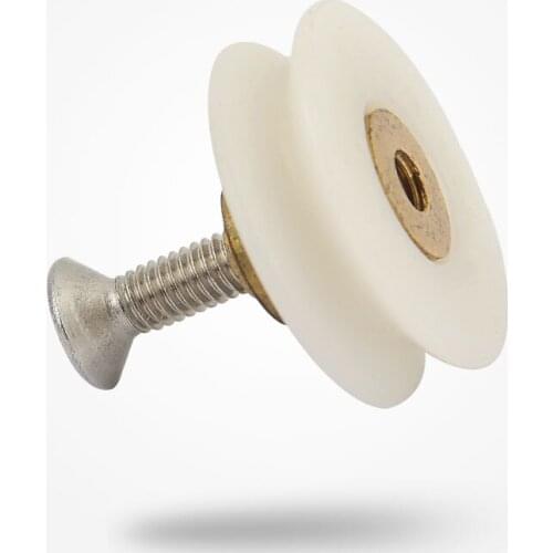 CY-96 Bathroom roller cabinet sliding doors slides and wheel