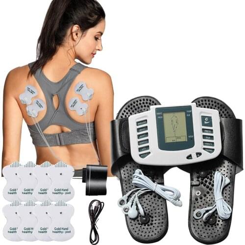 Foot Tens Acupuncture Digital Therapy Massager Meridian Physiotherapy Massager Apparatus Massager Electric Muscle Stimulator
