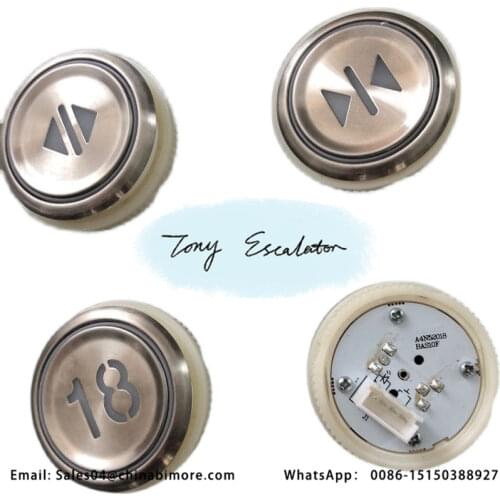 Escalator Elevator Lift COP LOP display push button A4N52018 BAS10F for step