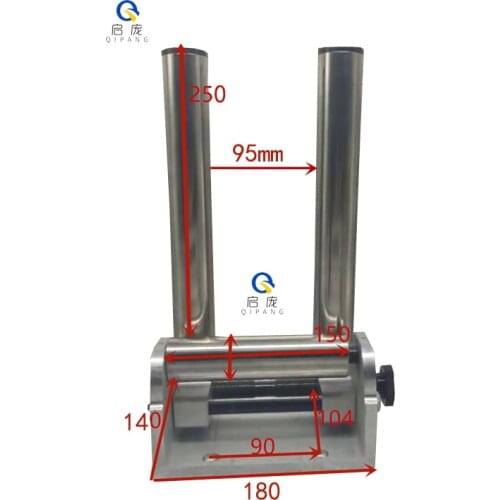 Fixed wire guide rollers satnd/shelf cross max distance 95mm cable wire guides rail roller wheel