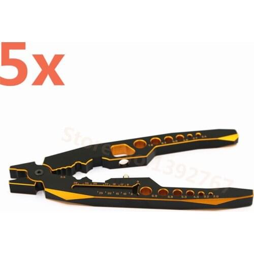 Remote control car assembly tool all-metal multi-function RC shock-absorbing tool pliers Ball nose pliers Suspension lever tool