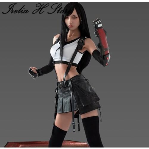 Irelia H Store Final Fantasy VII remake version Cosplays Tifa Lockhart Cosplay Costume