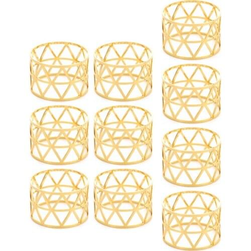 Napkin Rings Wedding Napkin Rings Decoration Ring Table Decoration Accessories for Dinner Table Napkin Party Supplies