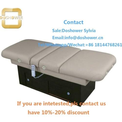 Massage bed couch with master v3 massage bed for wooden thai massage bed