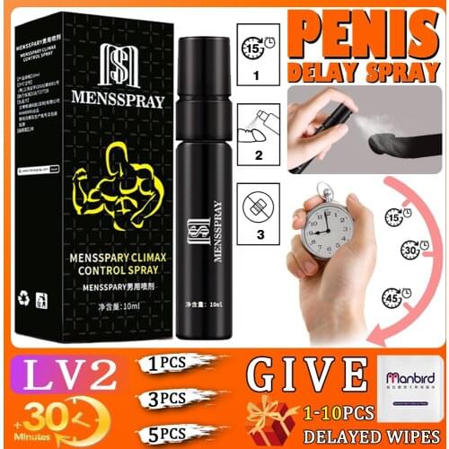 Male Enhancement Long Time Sex Delay Penis Spray for Anti Premature Ejaculation Fast Absorbing Sex Products Safe for Oral Sex