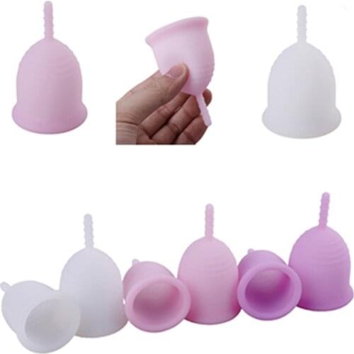 Menstrual Cup For Women Feminine Hygiene Medical Silicone Cup Menstrual Reusable Lady Cup Menstrual Pads Bidets Accessories