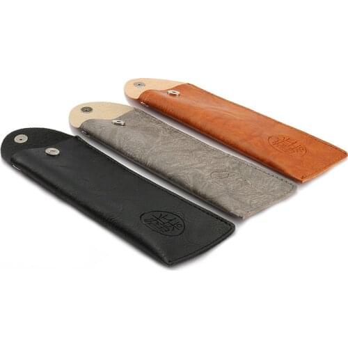 Soft Retro Leather Eyes Reading Glasses Bag PU Leather Pocket Glasses Pouch For Men Sunglasses Bag Eyewear Accessories